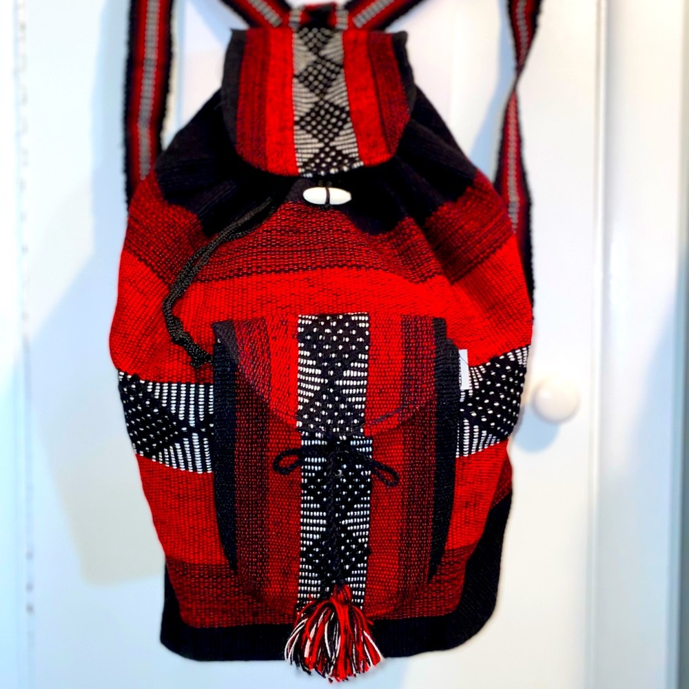 Cotton Mexican handmade bag